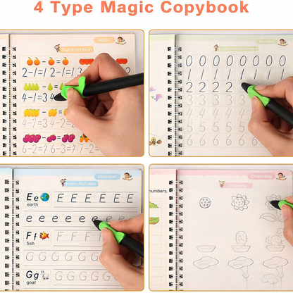 Magic Practice Copybook (Buy 1 Get 3 FREE) – 50% OFF Today!